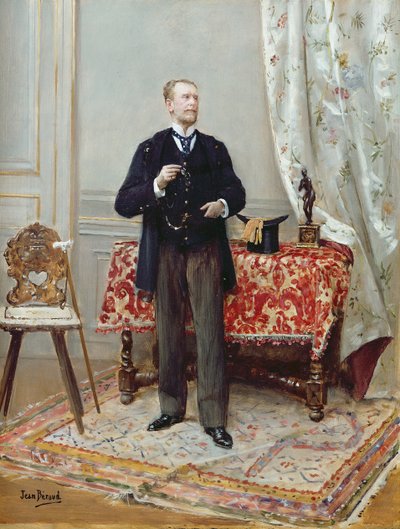 Edmond Taigny by Jean Beraud